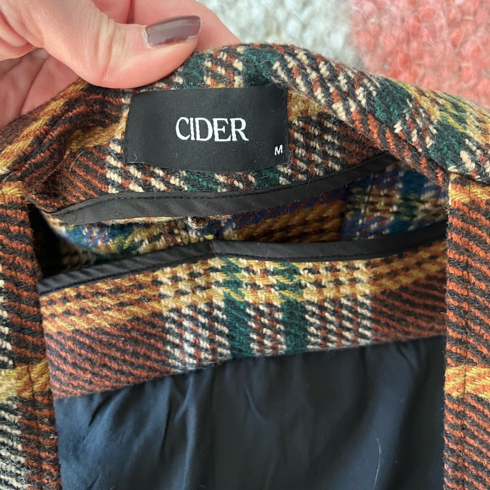 Cider Multicolor Plaid Jacket View 2